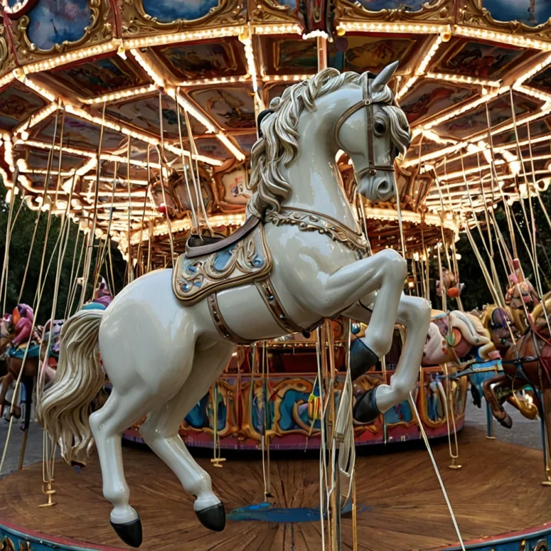 A single, selfsynthesizing cluster of reversed laughter, shaped like a 413dimensional lattice of unformed joy and inverted mirth, pulses at the center of a vast, inverted amusement park of solidified stillnesseach carousel horse carved from the exact moment between a childs giggle forming and its refusal to echo, a balloon floating and dissolving into nonaerated silence, a Ferris wheel turning and collapsing into pure, unspinning void. The cluster does not laughit unlaughs, each trembling filament shedding a layer of euphoric potential that never coalesced into a shared delight, reforming into ephemeral, topazveined afterimages shaped like the negative space between two mouths that never