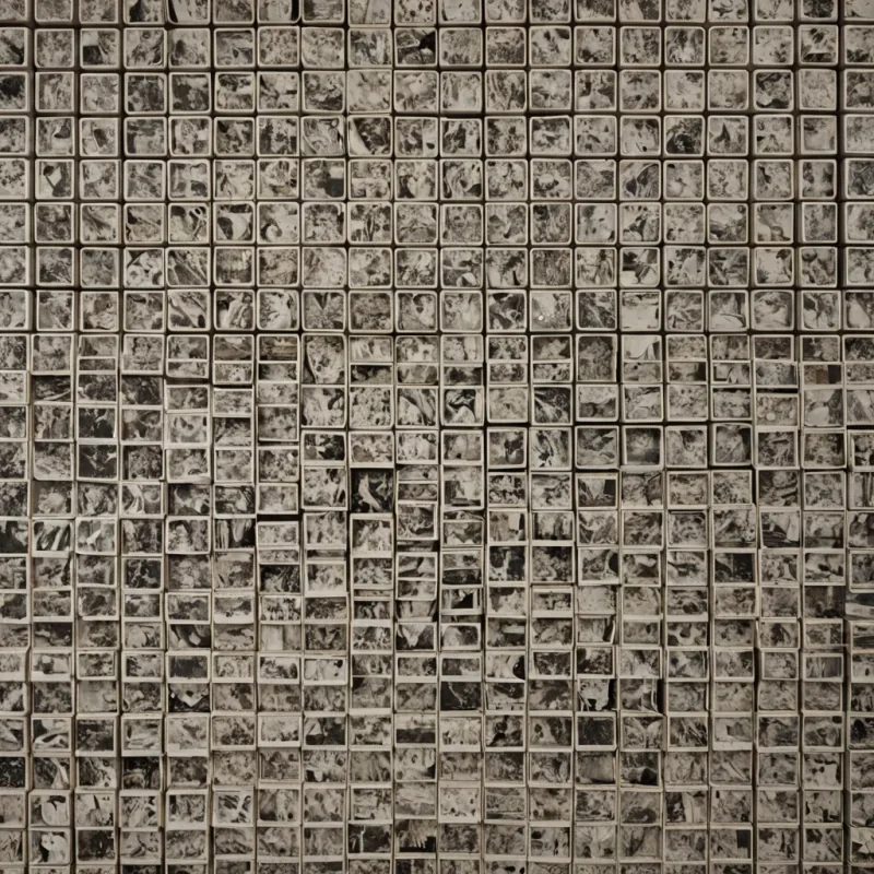 A single, selfreplicating lattice of reversed memory, shaped like a 1,000,000dimensional mosaic of unformed recollection and inverted nostalgia, floats at the center of a vast, inverted archive of solidified forgetting. Each tile is forged from the exact moment between a photograph being taken and its refusal to develop, a name spoken in a dream and dissolving into nonidentity, a scent triggering a past and collapsing into pure, unmeasured nonassociation. The mosaic does not preserve the pastit unpreserves it, each fragment shedding a layer of mnemonic potential that never coalesced into narrative, emotion, or personal history, reforming into ephemeral, pearlveined mist that