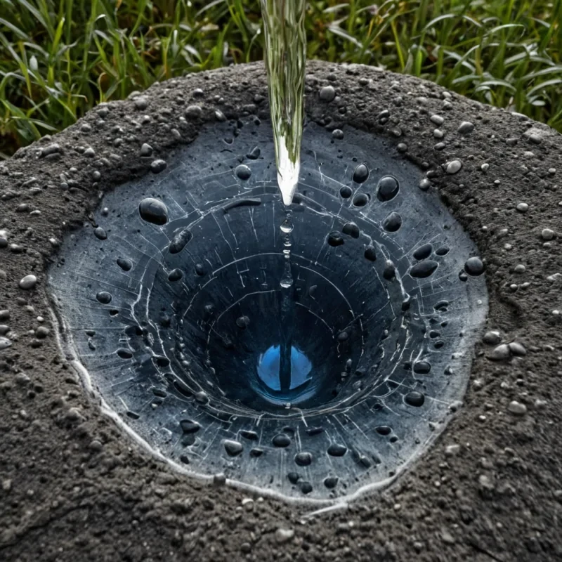 A single, selffragmenting filament of liquid time, shaped like a 47dimensional tesseract of inverted chronology and unformed memory, drifts through the center of a vast, inverted garden of petrified raineach droplet forged from the fossilized tears of a civilization that measured grief not by sorrow, but by the duration of synchronized, breathless weeping held just before the first drop was ever permitted to fall in a world where moisture was forbidden. The filament does not flowit uncries, each refractive shard shedding a layer of emotional potential that never coalesced into a shared mourning, reforming into ephemeral, sapphirethreaded afterimages shaped like the negative space between two eyes that never blinked during