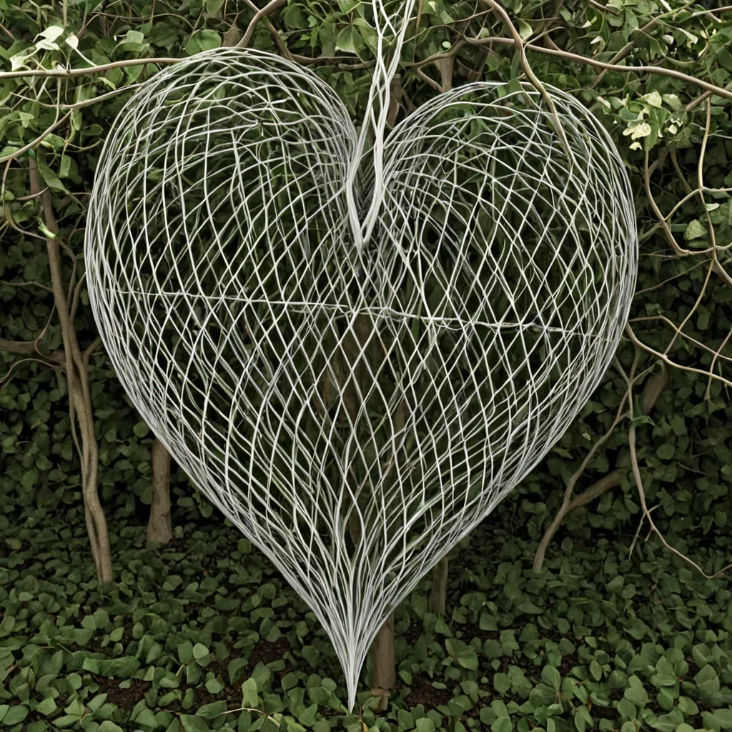 A single, selfgenerating lattice of inverted empathy, shaped like a 217dimensional mesh of unformed connection and reversed emotional resonance, pulses at the center of a vast, inverted neural garden of solidified thoughteach vine woven from the petrified instant between a feeling acknowledged and its refusal to be named, a memory shared and its sudden dissolution into silence, a gesture of kindness and its immediate unraveling into neutral space. The lattice does not transmitit untransmits, each trembling filament shedding a layer of affective potential that never coalesced into a shared understanding, reforming into ephemeral, rosequartzthreaded afterimages shaped like the negative space between two hearts that never beat in sync, suspended in the breath