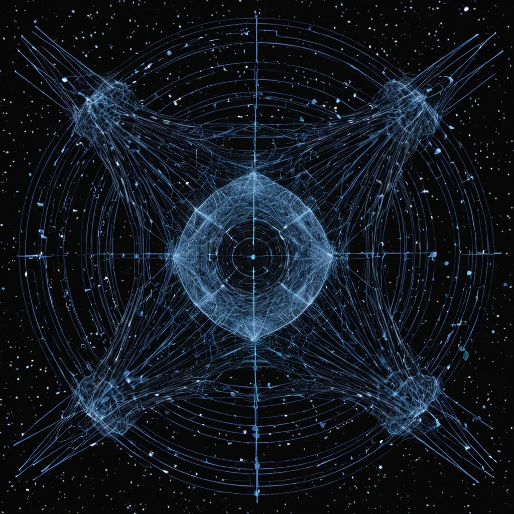 A single, selfrewriting constellation of liquid geometry, shaped like a 42dimensional tesseract of inverted symmetry and unformed perspective, drifts through the center of a vast, inverted archive of forgotten algorithms composed of the petrified logic flows of a civilization that measured intelligence through the duration of synchronized, silent recalibrations held just before the first variable was ever assigned a value. The constellation does not computeit uncodes, each facet shedding a layer of syntactic potential that never coalesced into a shared function, reforming into ephemeral, sapphirethreaded afterimages shaped like the negative space between two processors that never synchronized in the same moment of mutual computation. The archive is not digitalit is a stratified expanse