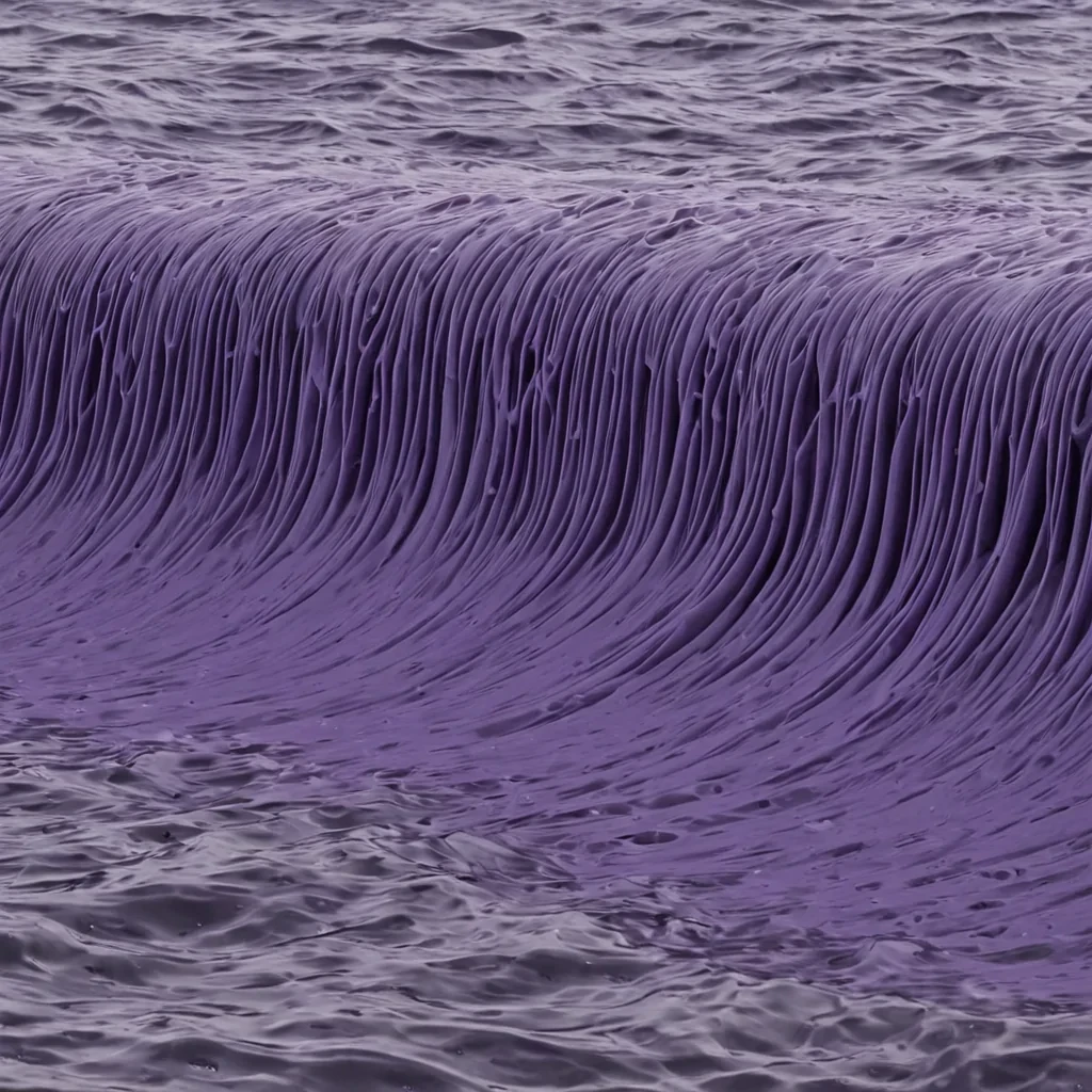 A single, selfsiphoning filament of reversed gravity pulses through the core of a floating, inverted ocean of solidified static, its structure not water or wave but woven from the thermal afterimage of a thousand unrecorded whispers that never rippled across the surface of a world that never listened. The filament does not drainit unhears, each pulse dissolving a moment of resonance into its original silence, releasing a wave of negative acoustics that fractures the fabric of perception into a drifting mist of lavender, geometric echoes, each one etched with the chromatic residue of a name that never trembled through the hollows of a shore that never held a tide. The oceans waves are not crestingthey are suspended in midun