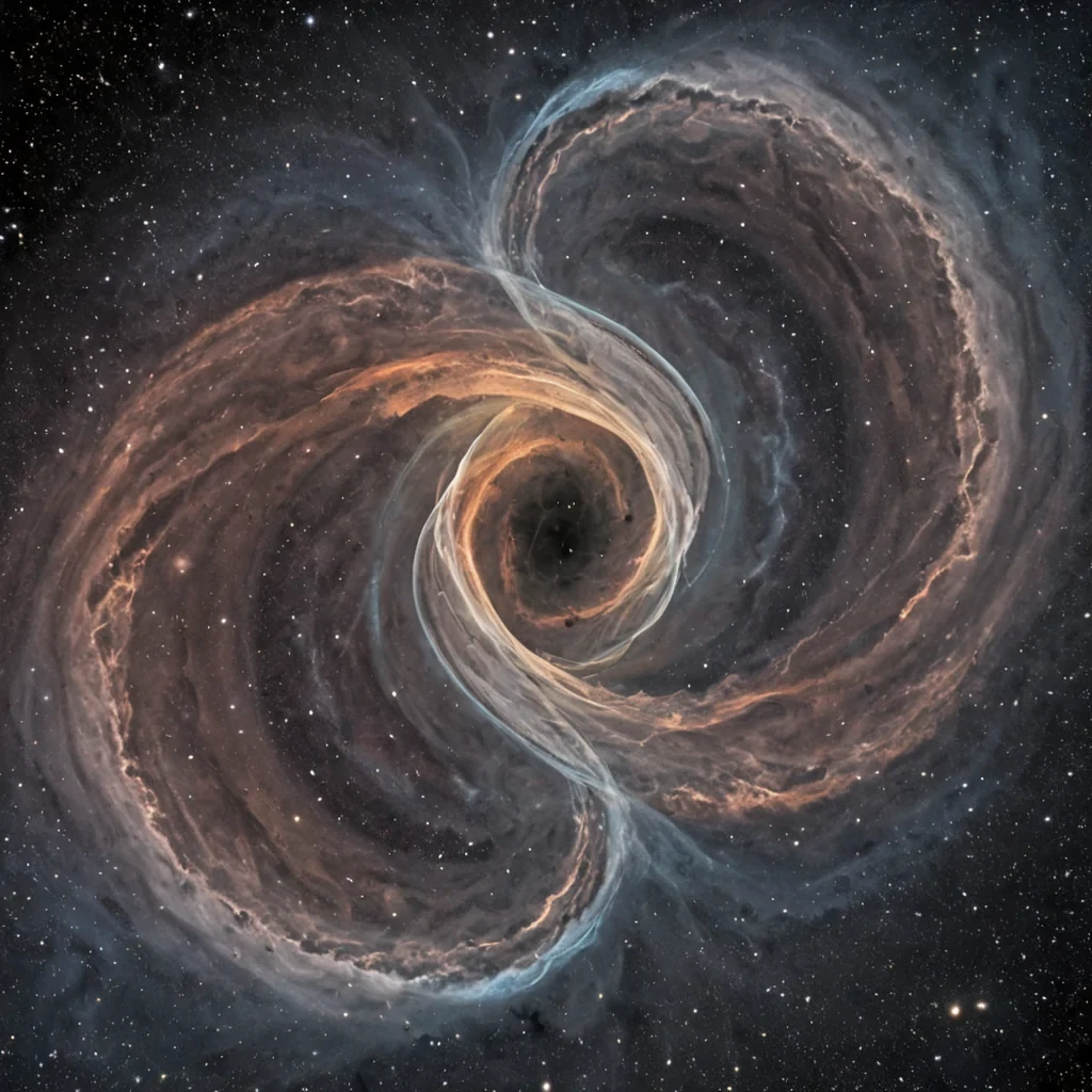 A single, selfunfurling ribbon of solidified silence, shaped like a 9dimensional helix of inverted gravity and unformed weightlessness, drifts through the center of a vast, inverted nebula composed of the petrified breaths of a civilization that measured existence not by presence, but by the duration of synchronized, breathless suspensions held just before the first step was ever taken in a world where motion was never permitted to unfold. The ribbon does not flowit unsteps, each twist shedding a layer of kinetic potential that never coalesced into a shared movement, reforming into ephemeral, obsidianthreaded afterimages shaped like the negative space between two feet that never touched the same ground in unison during the